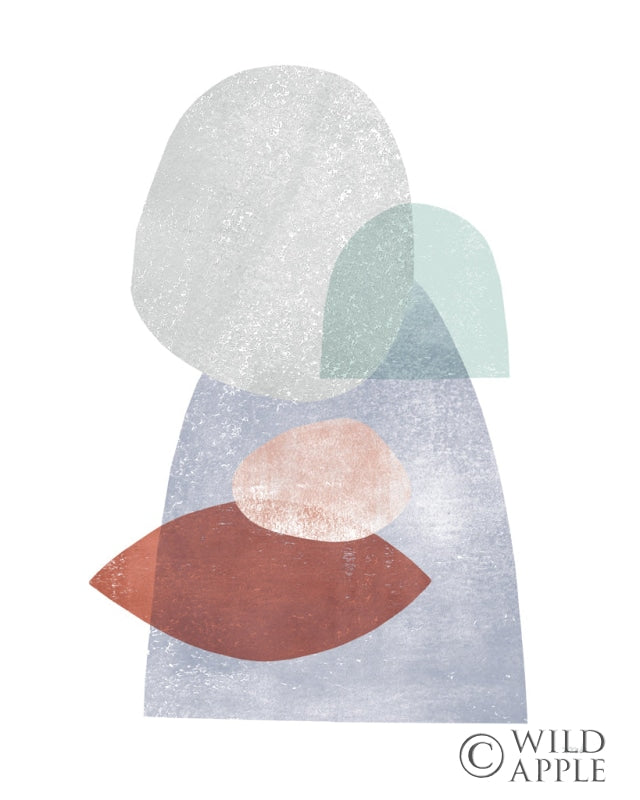 Reproduction of Whispers III Coral by Moira Hershey - Wall Decor Art