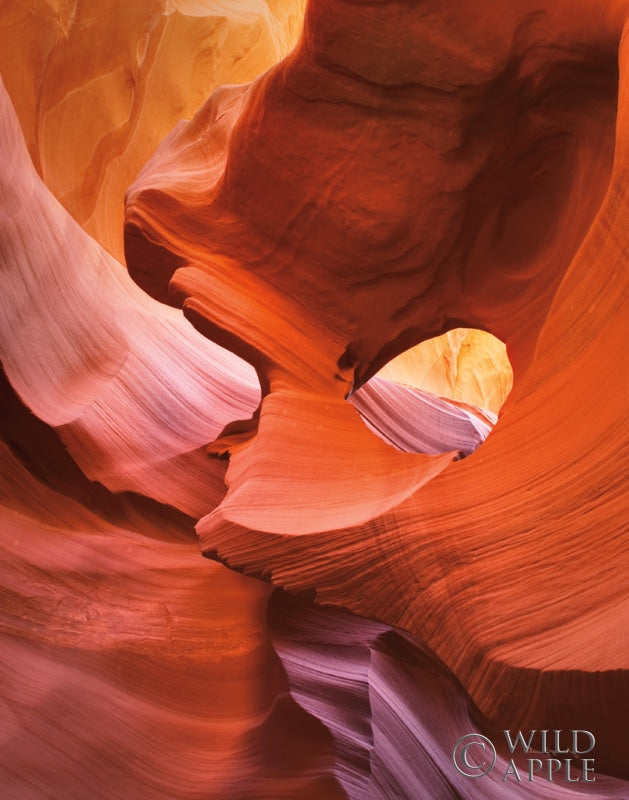 Reproduction of Lower Antelope Canyon IV Crop by Alan Majchrowicz - Wall Decor Art