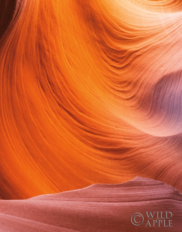 Reproduction of Lower Antelope Canyon VII Crop by Alan Majchrowicz - Wall Decor Art