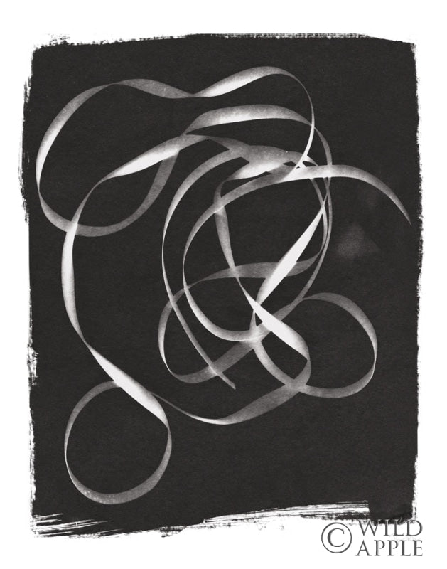 Reproduction of Nature By The Lake Ribbon II BW by Piper Rhue - Wall Decor Art