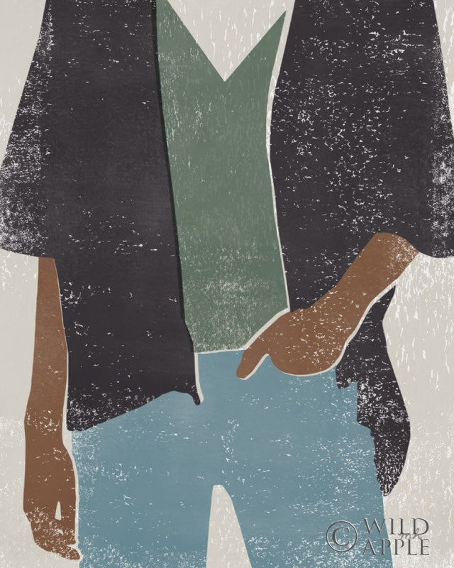 Reproduction of Casual I Crop by Moira Hershey - Wall Decor Art