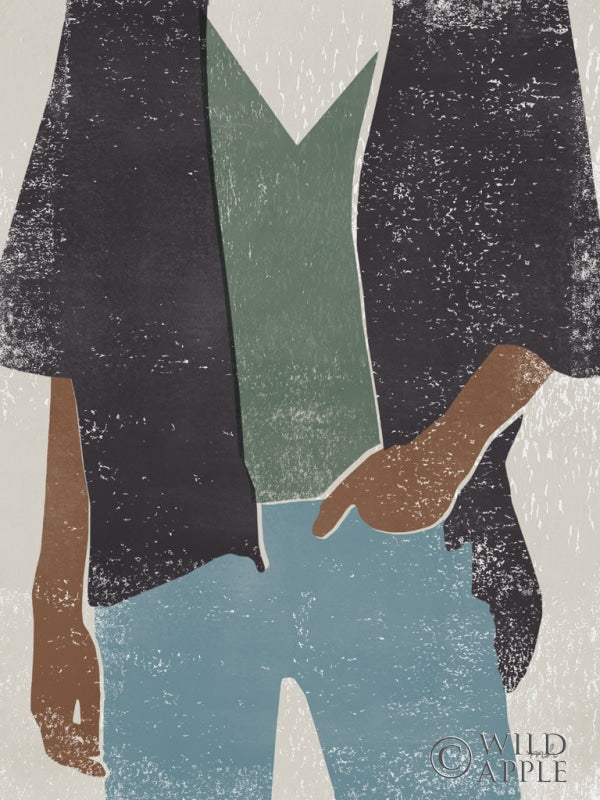 Reproduction of Casual I by Moira Hershey - Wall Decor Art