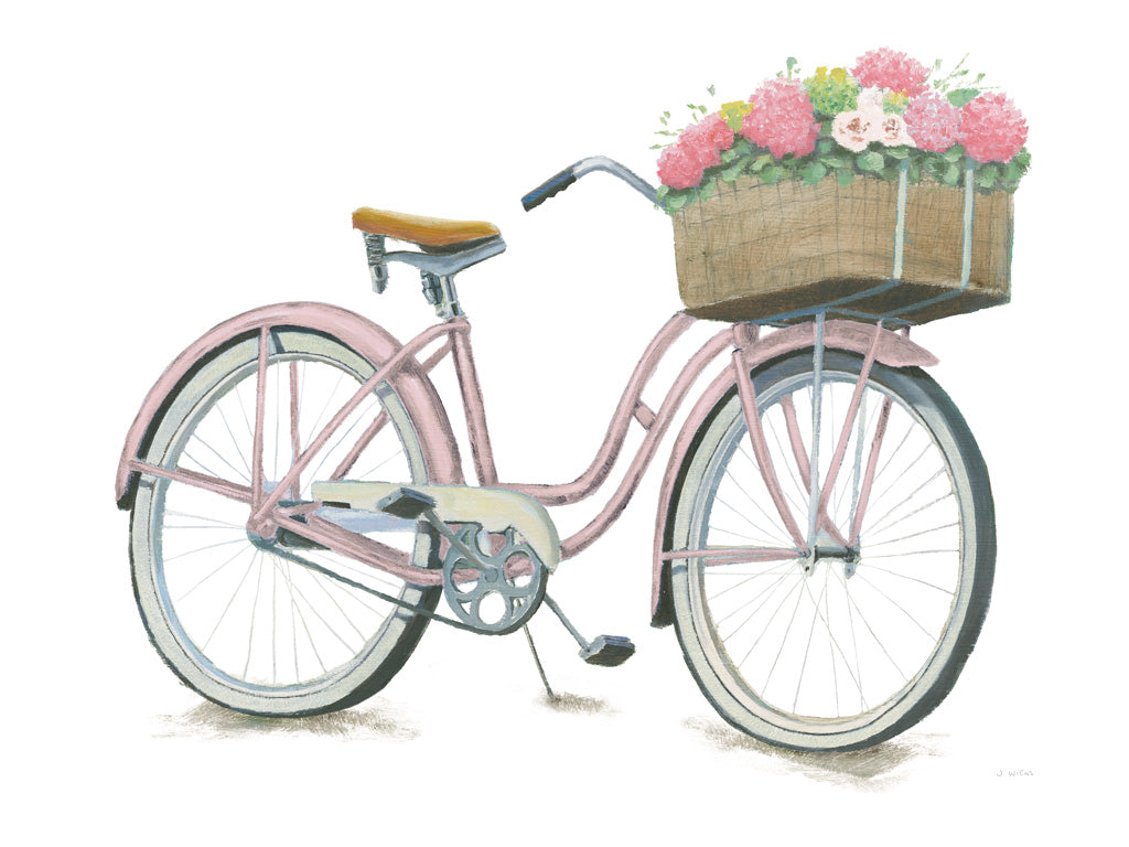 Reproduction of Beach Time II Pink by James Wiens - Wall Decor Art