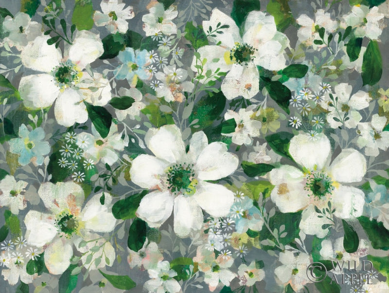 Reproduction of Anemones and Friends by Danhui Nai - Wall Decor Art