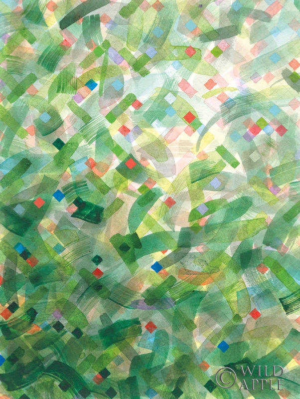 Reproduction of Jungle Abstract I by Danhui Nai - Wall Decor Art