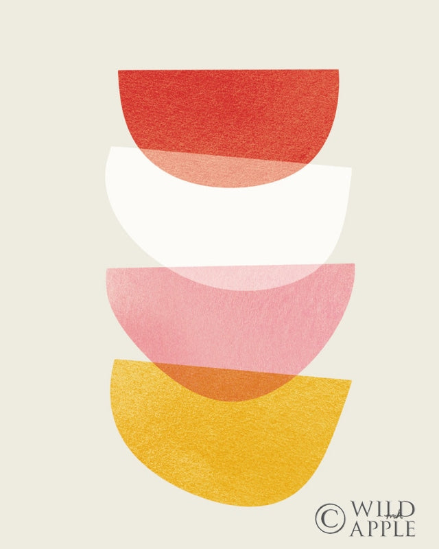 Reproduction of Balance II Warm by Moira Hershey - Wall Decor Art