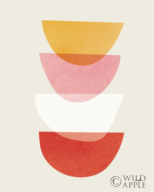 Reproduction of Balance III Warm by Moira Hershey - Wall Decor Art