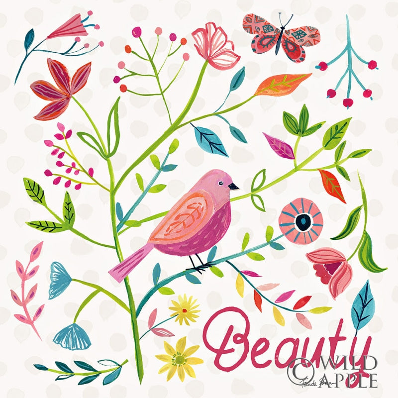 Reproduction of Budding Beauty III by Farida Zaman - Wall Decor Art