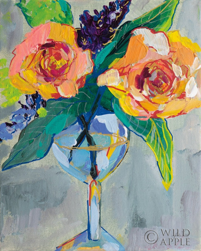 Reproduction of Clearly Fun by Jeanette Vertentes - Wall Decor Art