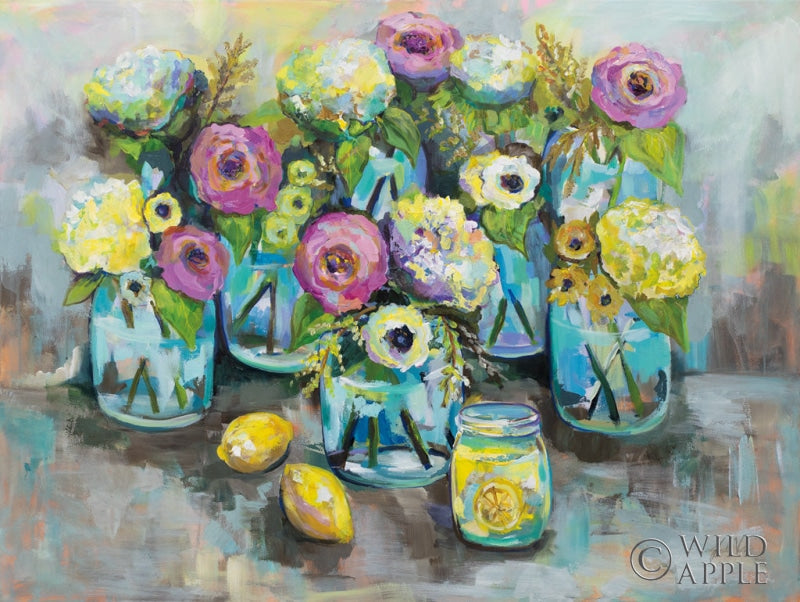 Reproduction of When Life Gives You Lemons by Jeanette Vertentes - Wall Decor Art