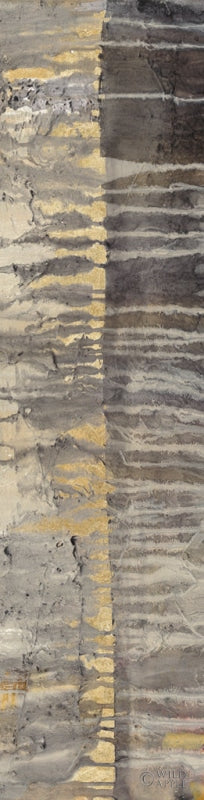 Reproduction of Tectonic II Gold Crop by Albena Hristova - Wall Decor Art