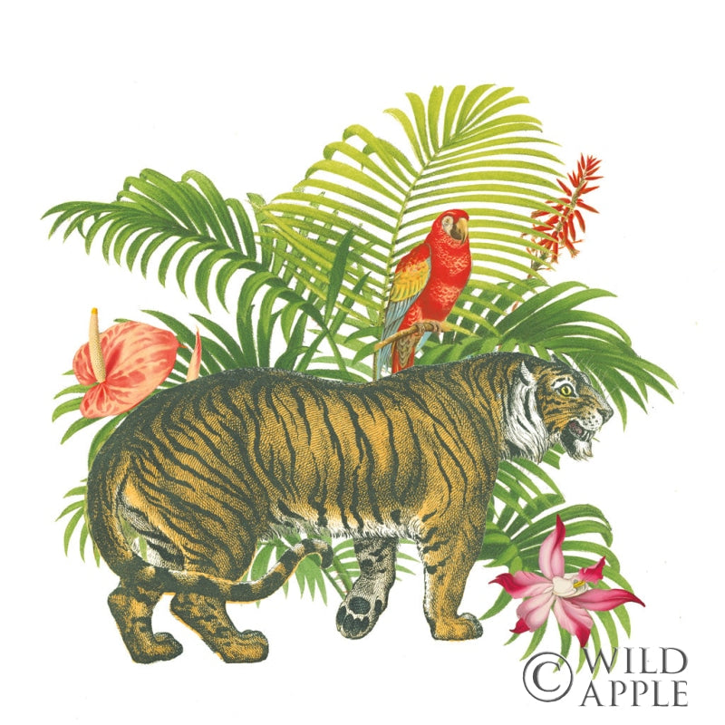 Reproduction of In the Jungle I by Wild Apple Portfolio - Wall Decor Art