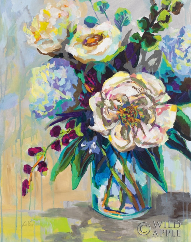 Reproduction of Glowing Crop by Jeanette Vertentes - Wall Decor Art