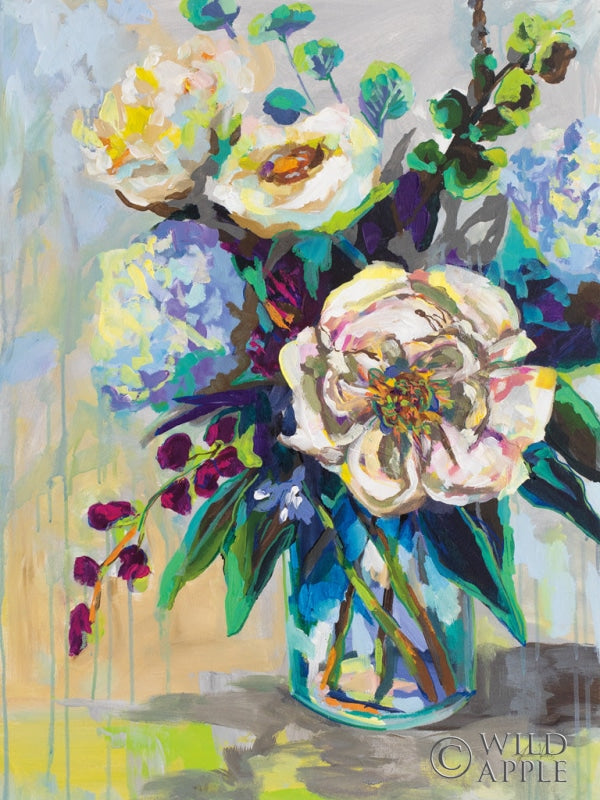 Reproduction of Glowing Crop by Jeanette Vertentes - Wall Decor Art