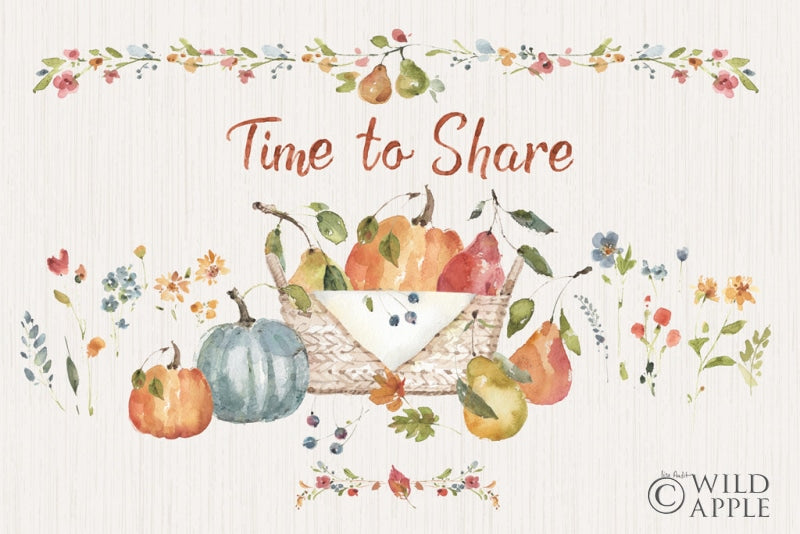 Reproduction of Time to Share I by Lisa Audit - Wall Decor Art