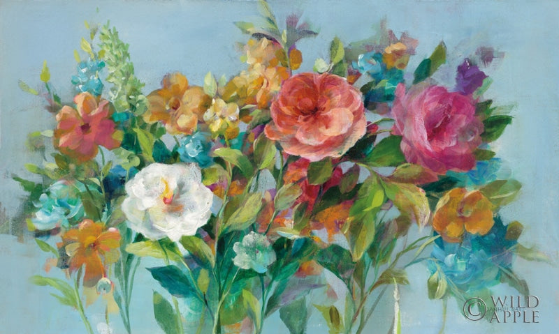 Reproduction of Country Florals by Danhui Nai - Wall Decor Art
