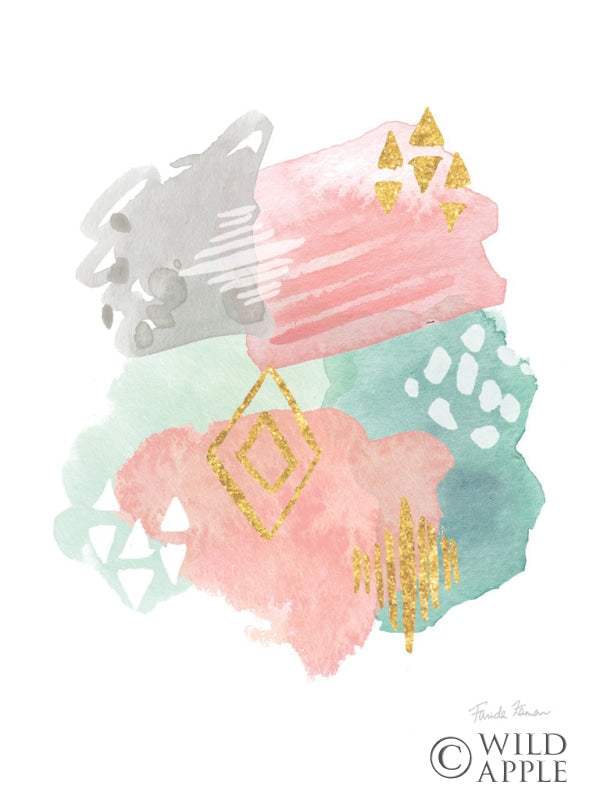 Reproduction of Faridas Abstract II v2 by Farida Zaman - Wall Decor Art