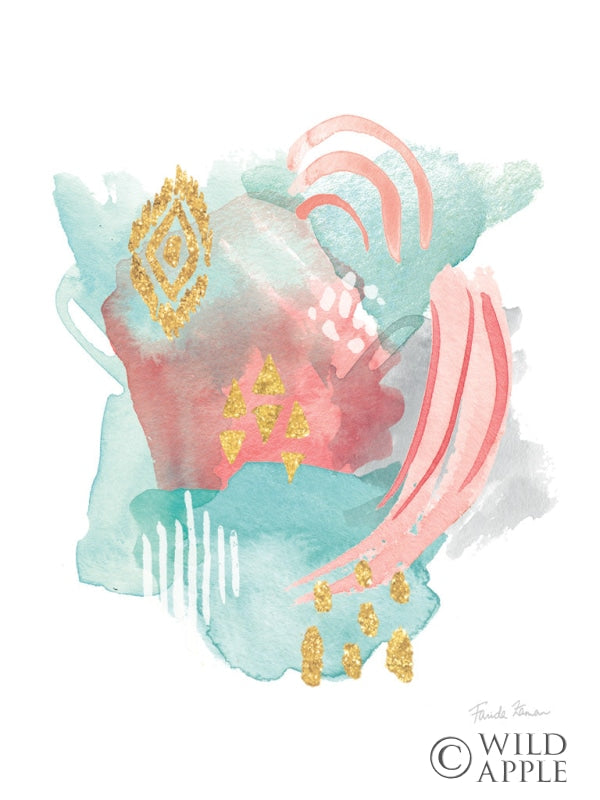 Reproduction of Faridas Abstract IV v2 by Farida Zaman - Wall Decor Art