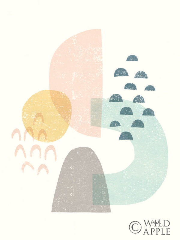 Reproduction of Happy Thoughts I v2 by Moira Hershey - Wall Decor Art