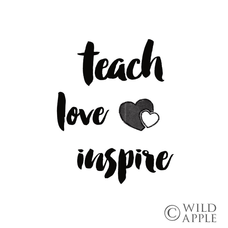 Reproduction of Teacher Inspiration I by Wild Apple Portfolio - Wall Decor Art