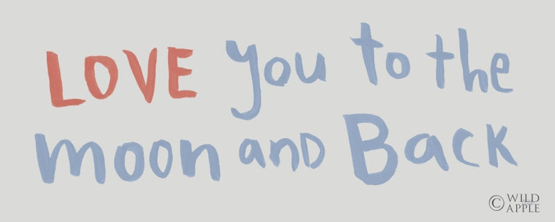 Reproduction of Scandy Baby Gray X by Melissa Averinos - Wall Decor Art