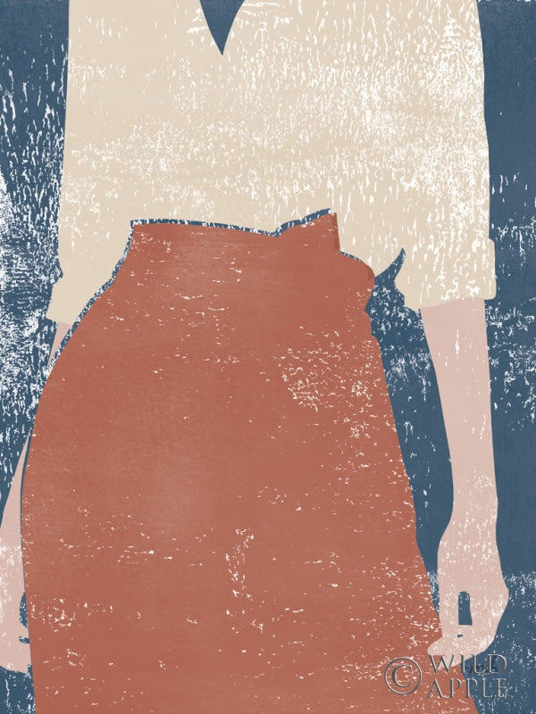 Reproduction of Casual IV by Moira Hershey - Wall Decor Art