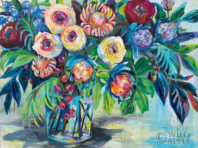 Reproduction of Key West by Jeanette Vertentes - Wall Decor Art