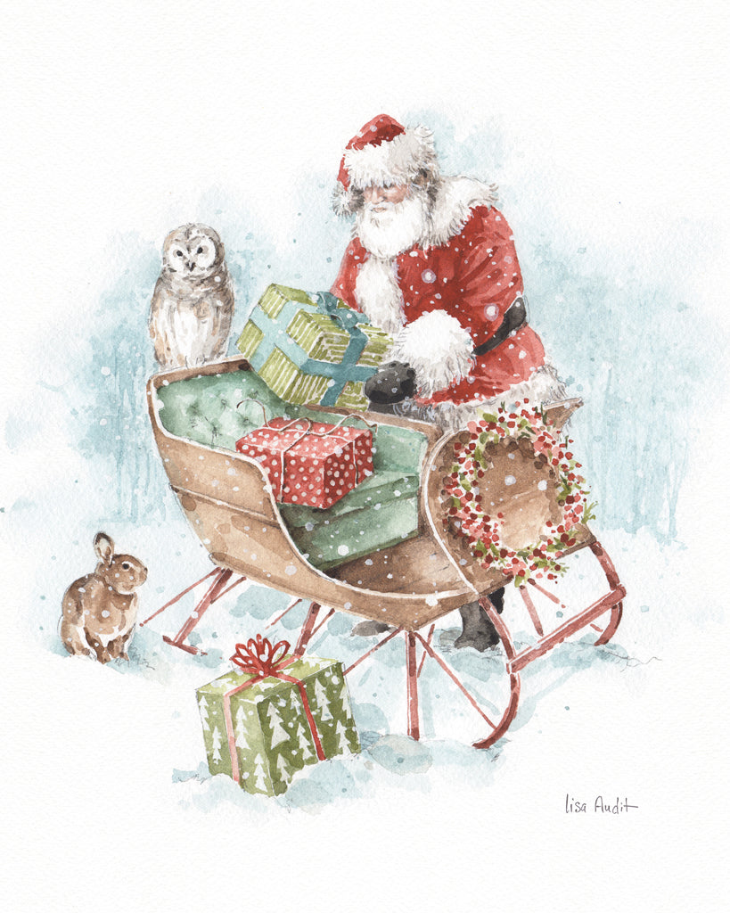 Reproduction of Magical Holidays II Crop by Lisa Audit - Wall Decor Art