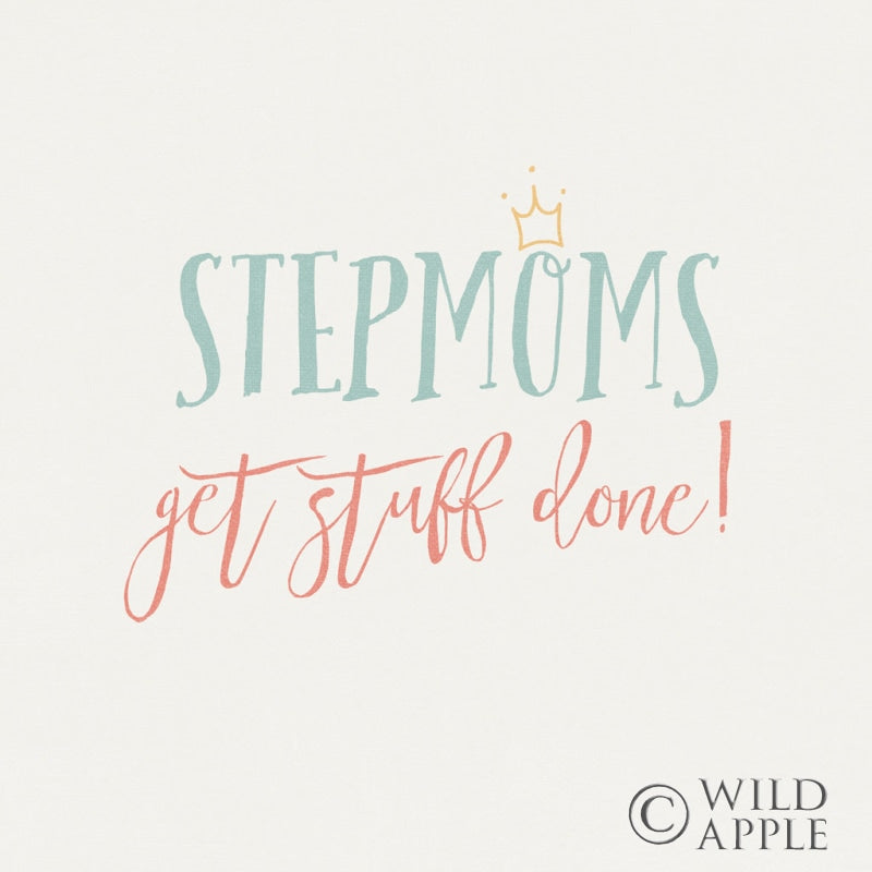 Reproduction of Stepmom Inspiration I Color by Wild Apple Portfolio - Wall Decor Art
