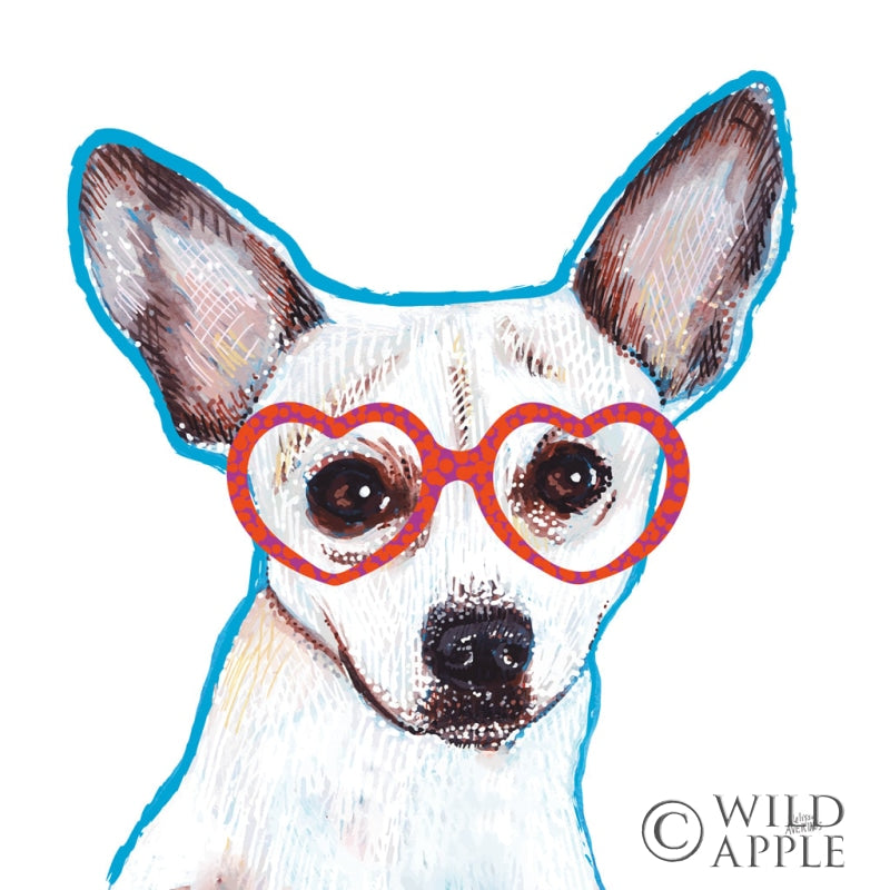 Reproduction of Bespectacled Pet I by Melissa Averinos - Wall Decor Art