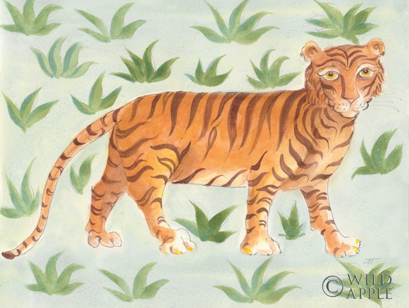 Reproduction of Big Cats V by Miranda Thomas - Wall Decor Art
