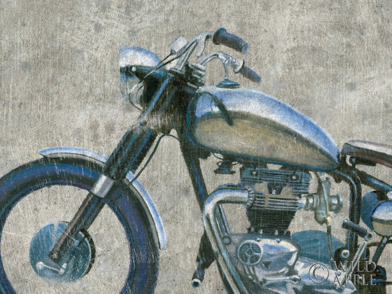 Reproduction of Lets Roll II Grunge by James Wiens - Wall Decor Art