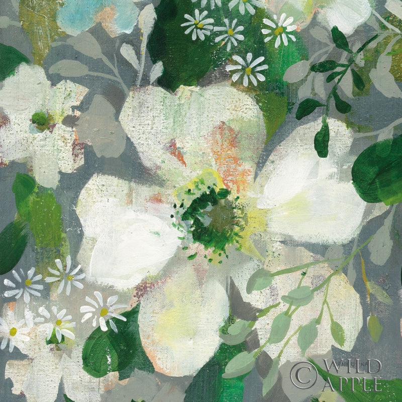 Reproduction of Anemone and Friends IV by Danhui Nai - Wall Decor Art