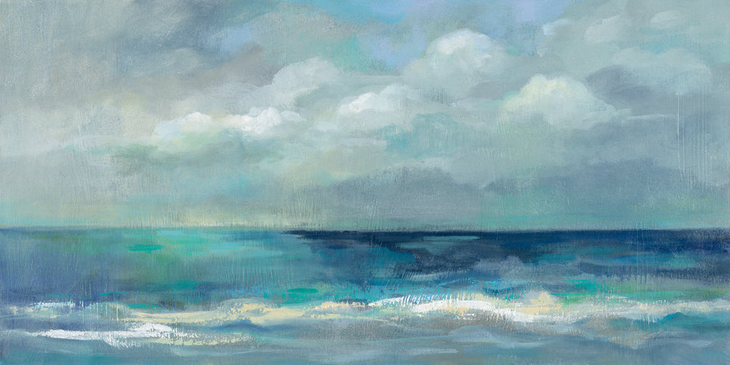 Reproduction of Clouds and Sea by Silvia Vassileva - Wall Decor Art