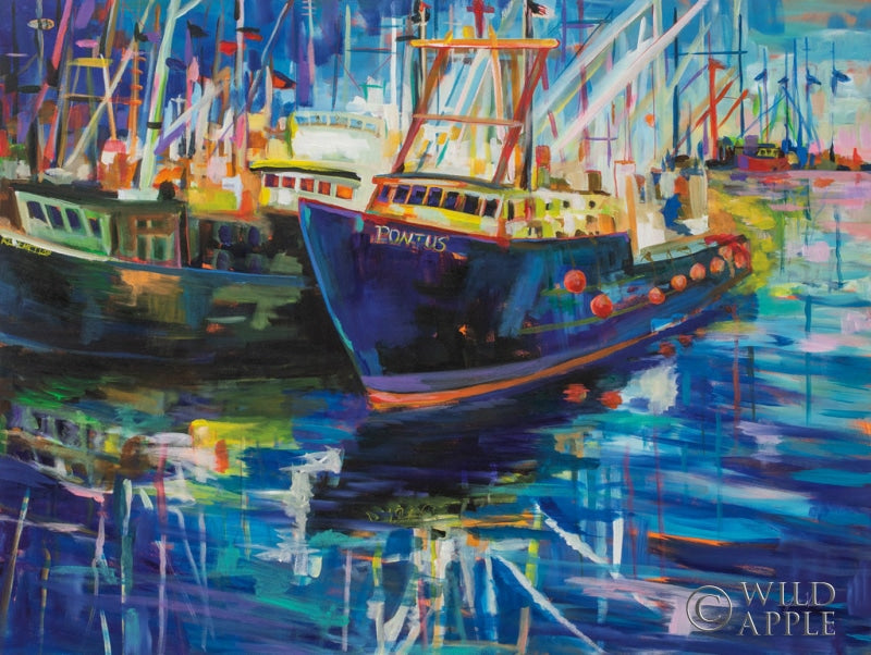 Reproduction of In for the Night by Jeanette Vertentes - Wall Decor Art