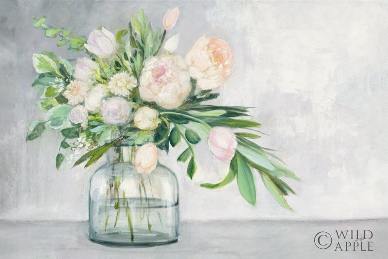 Reproduction of Blushing Spring Bouquet by Julia Purinton - Wall Decor Art