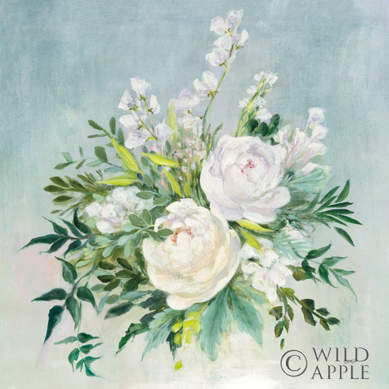 Reproduction of Bridal Bouquet by Julia Purinton - Wall Decor Art