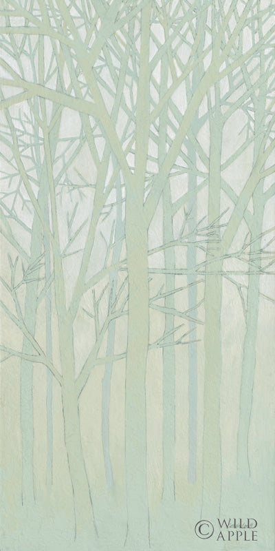 Reproduction of Spring Trees II by Kathrine Lovell - Wall Decor Art