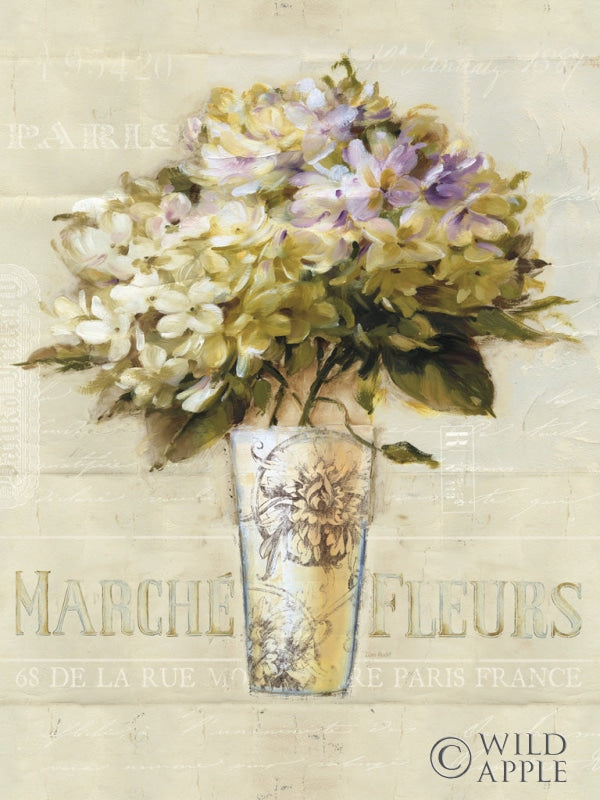 Reproduction of Marche de Fleurs Bouquet by Lisa Audit - Wall Decor Art