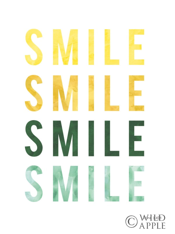Reproduction of Smile Smile Crop by Ann Kelle - Wall Decor Art