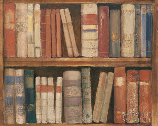 Reproduction of Bookshelves by Albena Hristova - Wall Decor Art
