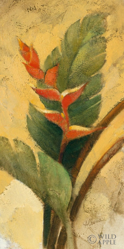 Reproduction of Haliconia Blossoms by Albena Hristova - Wall Decor Art