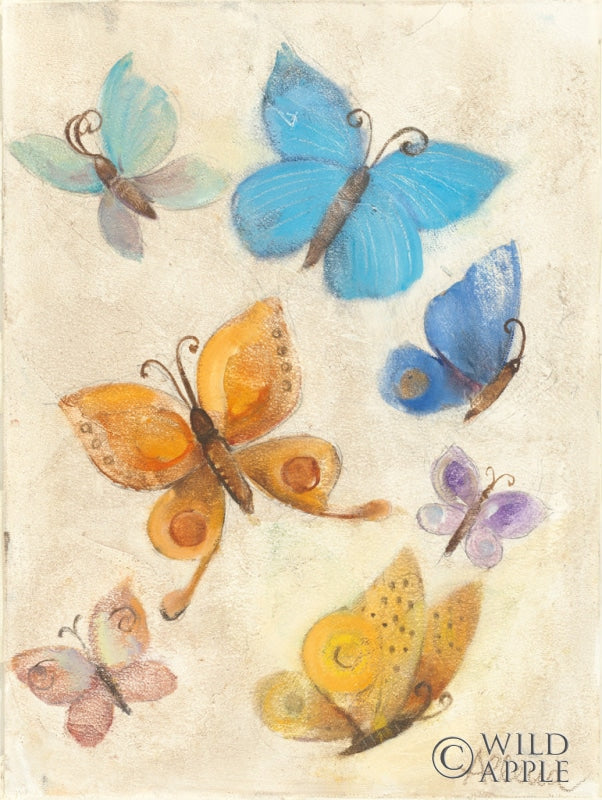 Reproduction of Butterflies by Albena Hristova - Wall Decor Art