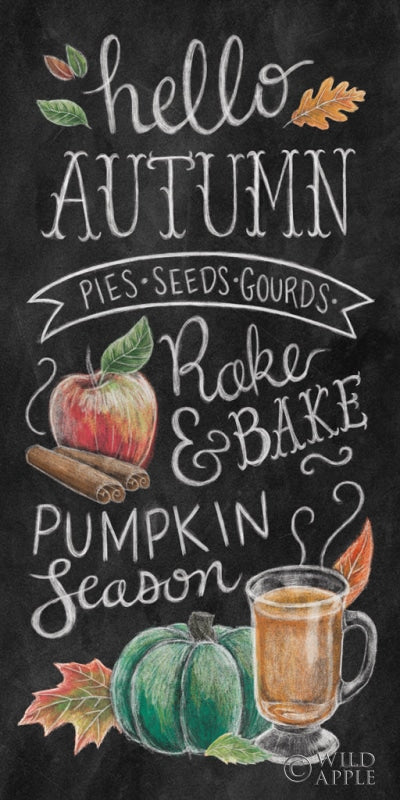 Reproduction of Harvest Chalk XI by Mary Urban - Wall Decor Art