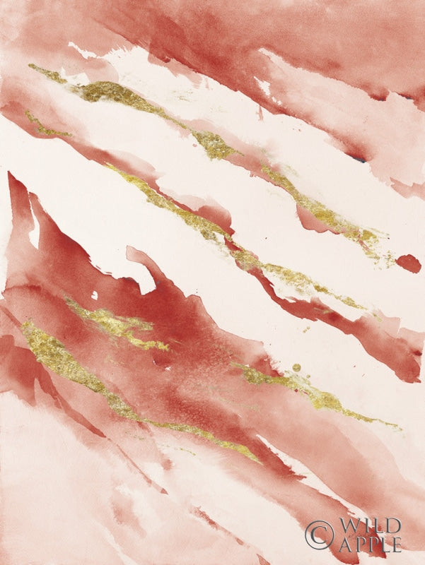 Reproduction of Drift v2 Red by Mike Schick - Wall Decor Art