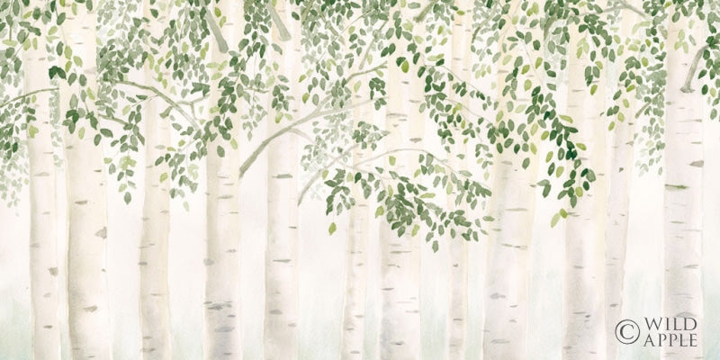 Reproduction of Fresh Forest Green by James Wiens - Wall Decor Art