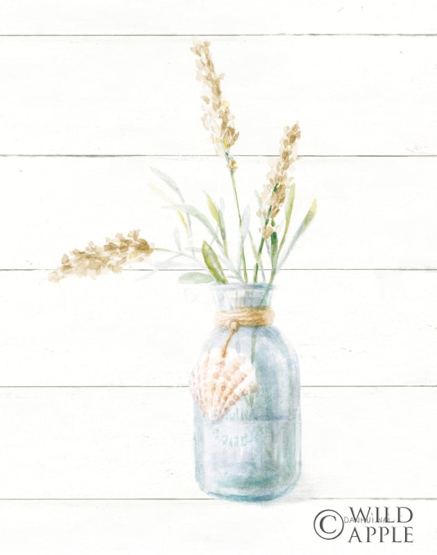 Reproduction of Beach Flowers III Neutral by Danhui Nai - Wall Decor Art