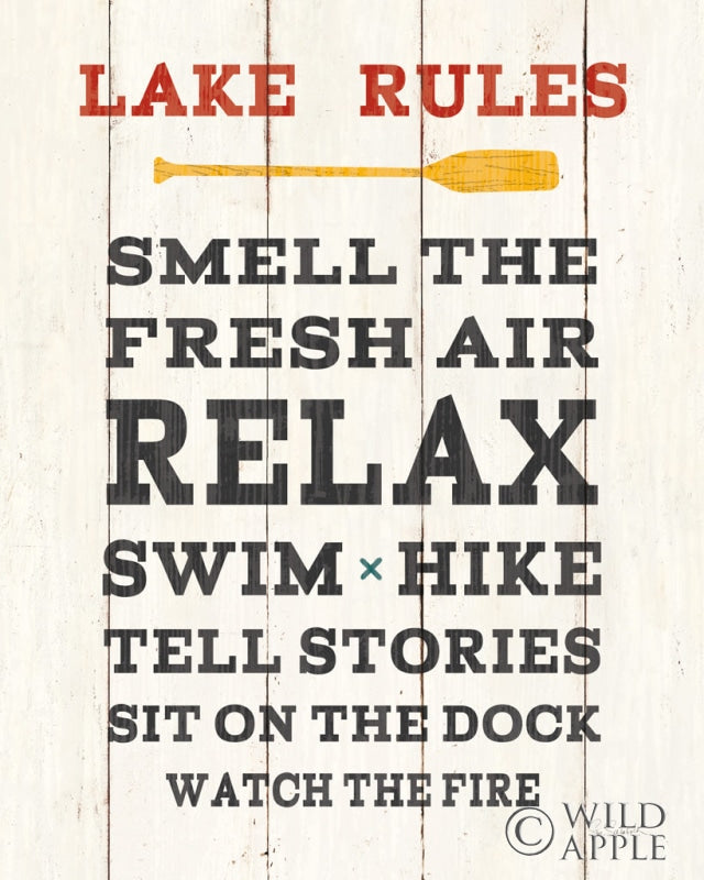 Reproduction of Cabin Life VI Neutral by Sue Schlabach - Wall Decor Art