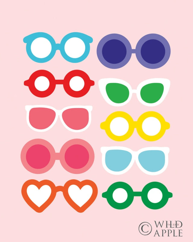 Reproduction of Sunglasses for All by Ann Kelle - Wall Decor Art