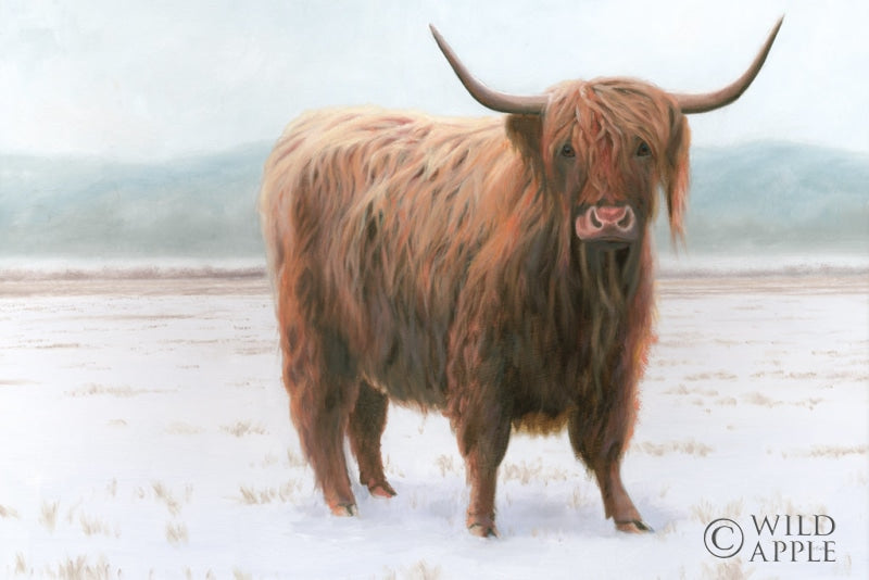 Reproduction of King of the Highland Fields by James Wiens - Wall Decor Art